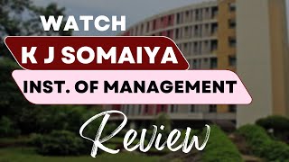 KJ Somaiya Institute of Management🔥 College Review  By Anurag Thakur [upl. by Alial]