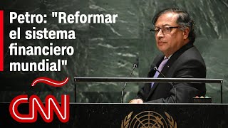 Discurso completo de Gustavo Petro presidente de Colombia en la ONU en 2023 [upl. by Laeno156]