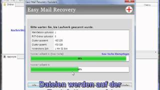 EMails wiederherstellen mit Hilfe von Easy Mail Recovery [upl. by Dori]