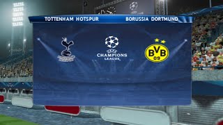 PES 2014  TOTTENHAM vs DORTMUND  UEFA Champions League UCL  PPSSPP Android Gameplay 389 [upl. by Slaby133]