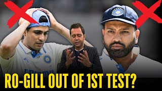 Gill Injured RoGill to miss the 1st Test  AakashVani [upl. by Anon998]