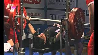 Nakayama Hisayuki 228 kg world record bench press 66 [upl. by Ecerahs536]