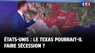 ÉtatsUnis  le Texas pourraitil faire sécession [upl. by Meri]