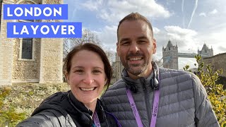 Mindi and Anthony  Episode 019  London Layover 2020 [upl. by Aleafar]