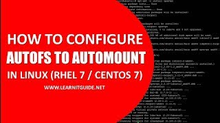 Configure AutoFS to automount the file systems on demand in Linux  Step by Step Procedure [upl. by Leirum]