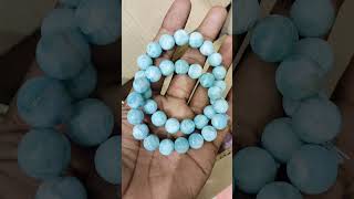 Natural Larimar Bracelet [upl. by Gowon122]