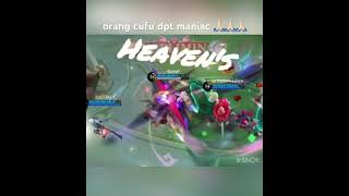 cuma hoki bang dpt maniac👌 mobilelegends edithmlbb mlbbshorts edith [upl. by Ludlow231]