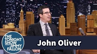 John Oliver Explains How He Pulled Off an Edward Snowden Interview [upl. by Dorr]