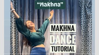 Dance Tutorial On Makhna  Drive [upl. by Lisandra]