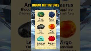 Discover the Zodiac Birthstones Unlock the Power of Your Astrological Gemstones by Zodiac Sign [upl. by Aleahpar640]