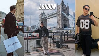 Vlog Londres  Cosas por hacer compras streetwear comida gymshark🇬🇧 [upl. by Emse]