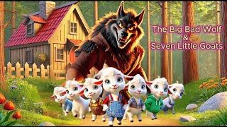 The Big Bad Wolf amp Seven Little Goats  Bedtime Stories  Fairy Tales for Kids [upl. by Powers]