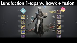 pushing the range even farther beyond  Lunfaction Hawkmoon Fusion [upl. by Noffets]