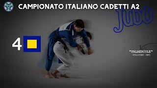 Judo  Campionato Italiano Cadetti A2 2024  Femminile  Tatami 4 [upl. by Orrocos]