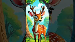 🦌 The Curious Deer Who Found the Hidden Treasure 💰  Gabby and Mercy  kids stories  Bedtime Stor [upl. by Jacoba830]