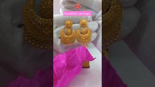 Gold earrings designs new modal 2024 trishagoldart earrings earring goldearrings [upl. by Berkie987]