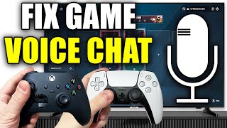 How To Fix Game Voice Chat amp Mic Not Working In Valorant On PS5 amp Xbox Series XS [upl. by Selrac521]