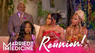 DRAMATIC Married To Medicine Season 10 Reunion Extended Trailer Reactions [upl. by Arihday410]