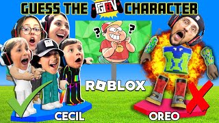 Roblox GUESS or OOF Game Hurricane Ian FGTeeV Family vs Fans [upl. by Alvin]