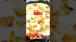 Tawa pizza recipe shortvideoRadium Kitchen 🤤🍕❤️ [upl. by Annert]