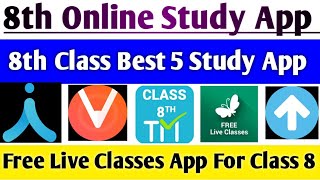 8th Online Classes App  8th Online Class 2020  Best online Study App  How to join Online study [upl. by Preciosa]