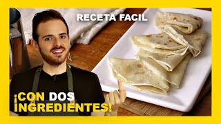 🔶 Cocinando PANQUEQUES veganos por PRIMERA VEZ receta SIN huevo NI leche [upl. by Nonah]