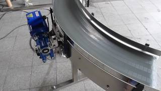 NEXUS Curve Conveyor  90 Degree amp 200 MM W  Stainless Steel Material [upl. by Abe]