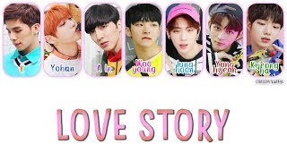 TST일급비밀  LOVE STORY  Han Rom Eng Color Coded Lyrics [upl. by Clay]