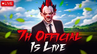 7H OFFICIAL IS LIVE👻 GARENA FREE FIRE💀GUILD TEST LIVEfreefirelive totalgaming gyangaming freefir [upl. by Vale543]