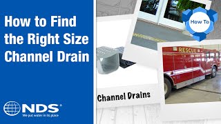 Find the Right Channel Drain for Drainage [upl. by Ekihc]