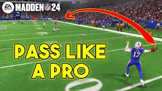 How To Use FREE FORM PASSING In Madden 24 Full Guide [upl. by Burford]