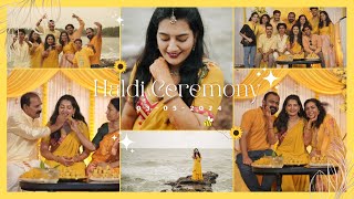 My HALDI Ceremony  Brides HALDI Night I Dilishma Dinan I Indian Wedding toolboxweddings3061 [upl. by Barnet]