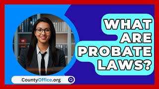 What Are Probate Laws  CountyOfficeorg [upl. by Ingles]