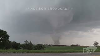 05212024 Corning Iowa  Multiple strong tornadoes during Iowa severe weather outbreak [upl. by Leacim]