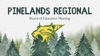 Pinelands Regional May 30th 2024 Special Board Meeting [upl. by Aicilef747]