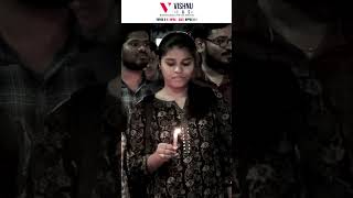 CANDLE LIGHT MARCH by Vishnu IAS Academy delhi delhiaspirants [upl. by Anirtik772]