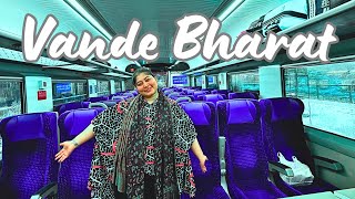 My First Time In VANDE BHARAT Train [upl. by Christen]