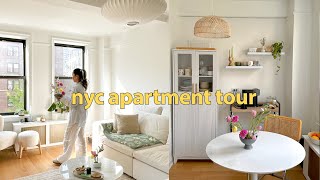 my nyc apartment tour warm and cozy aesthetic [upl. by Lundgren]