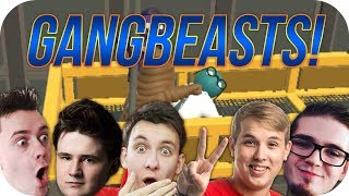 ULTIMÁTNÍ YOUTUBERSKÁ BITKA  GANGBEASTS wJirka Baxtrix Wedry House [upl. by Oflodur319]