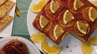 كيكة البرتقال اللذيذه معا سر نجاحها🍊😋 Super easy orange cakeكيكالبرتقال [upl. by Thenna]