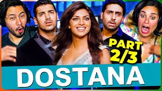 DOSTANA Movie Reaction Part 23  Abhishek Bachchan  John Abraham  Priyanka Chopra Jonas [upl. by Nynnahs]