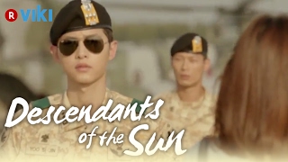 Descendants of the Sun  EP3  Song Joong Ki Comes Out Of Airplane To Greet Song Hye Kyo Eng Sub [upl. by Didi]