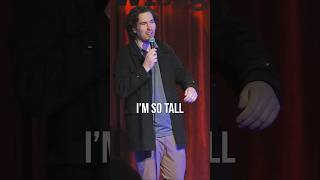 Too tall to walk around tall comedy cleancomedy standupcomedy funny [upl. by Enneiluj]