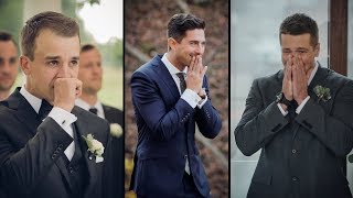 Montage of Emotional Wedding First Looks [upl. by Weig]