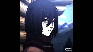 Mikasa Ackerman and Historia Reiss edit credit to TikTok margaisnothere [upl. by Eadmund186]