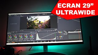 TEST de lécran ULTRAWIDE LG 29WN600W  BON ou MAUVAIS produit [upl. by Saravat]