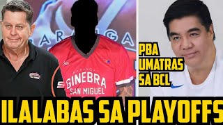 GINEBRA ILALABAS WEAPON SA PLAYOFFS  PBA BAKIT UMATRAS SA BCL ASIA [upl. by Amsa]