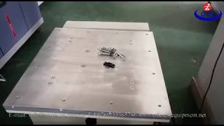 vibration measuring instrument electronic laboratory equipment plate load test machine [upl. by Ecirb]