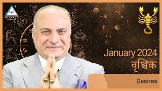 Scorpio Monthly Horoscope Preview For January 2024 In Hindi  What To Expect This Month [upl. by Laenahtan573]