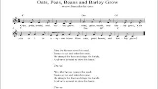 Oats Peas Beans and Barley Grow  instrumental [upl. by Hnaht217]